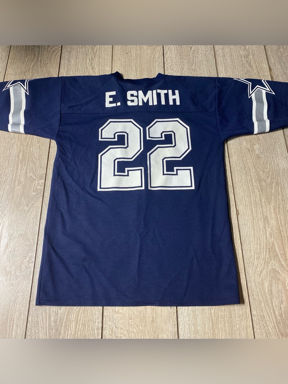 Vintage Logo Athletic Dallas Cowboys Emmitt Smith #22 Jersey Youth M 90s NFL